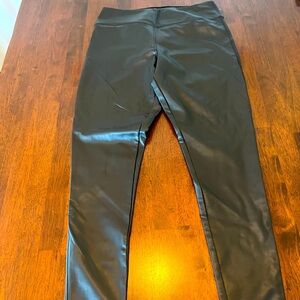 Faux leather leggings- Nordstrom size small
